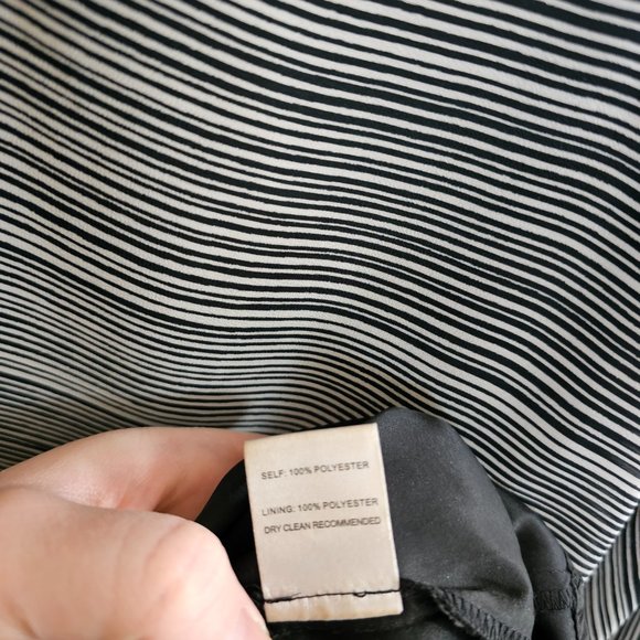 ALI&JAY Striped Drape One Sleeve Mini Dress~Size S - Picture 11 of 11